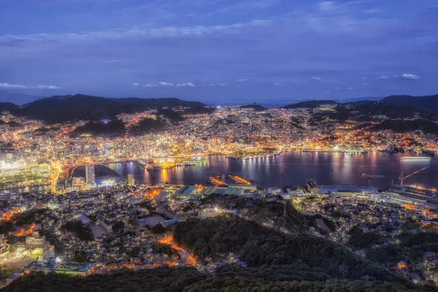 稲佐山展望台の夜景
