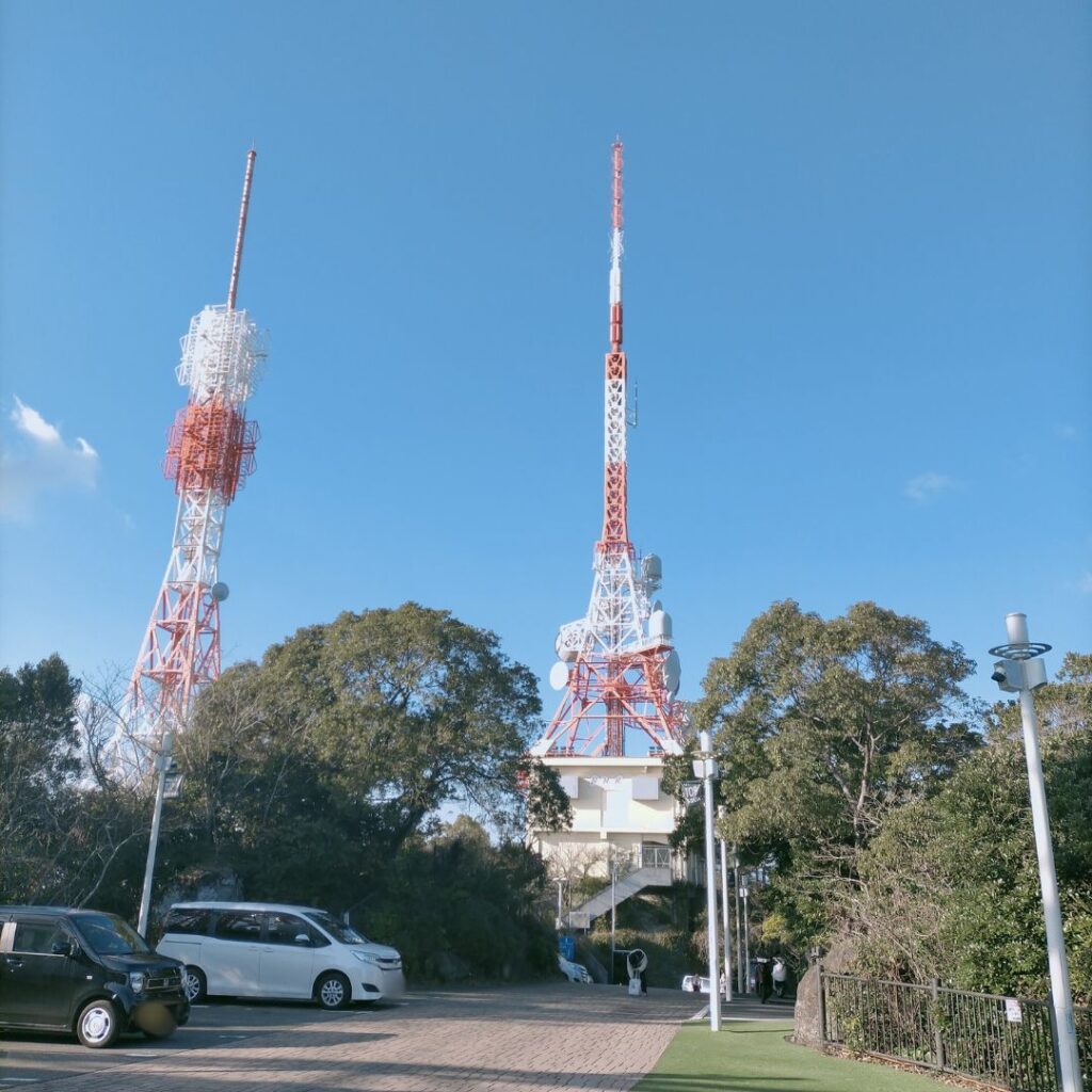 稲佐山展望台駐車場