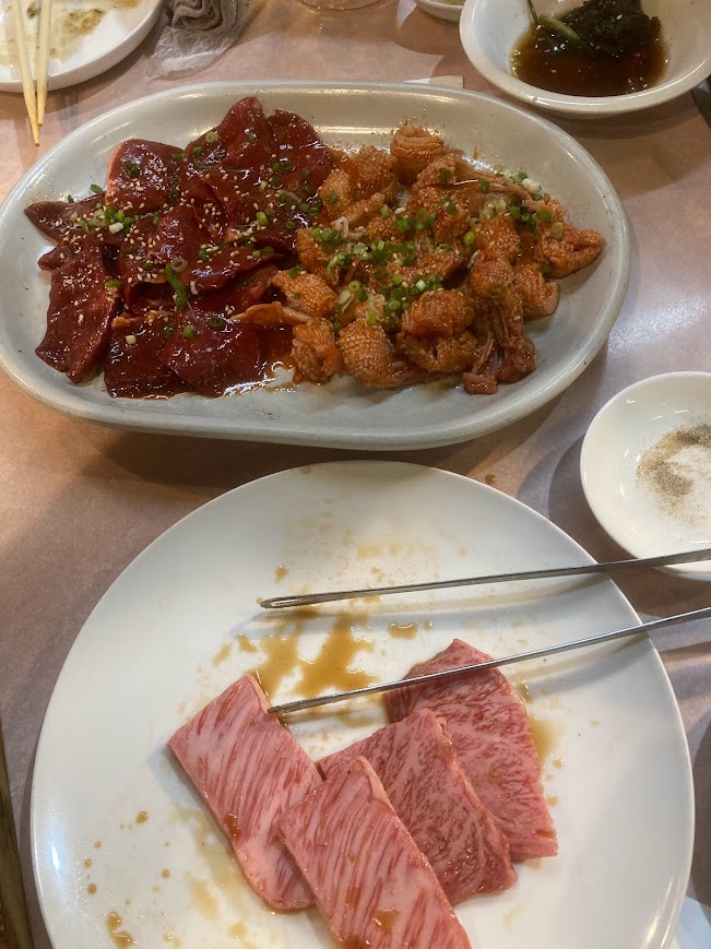 下関駅 焼肉ソウル 肉