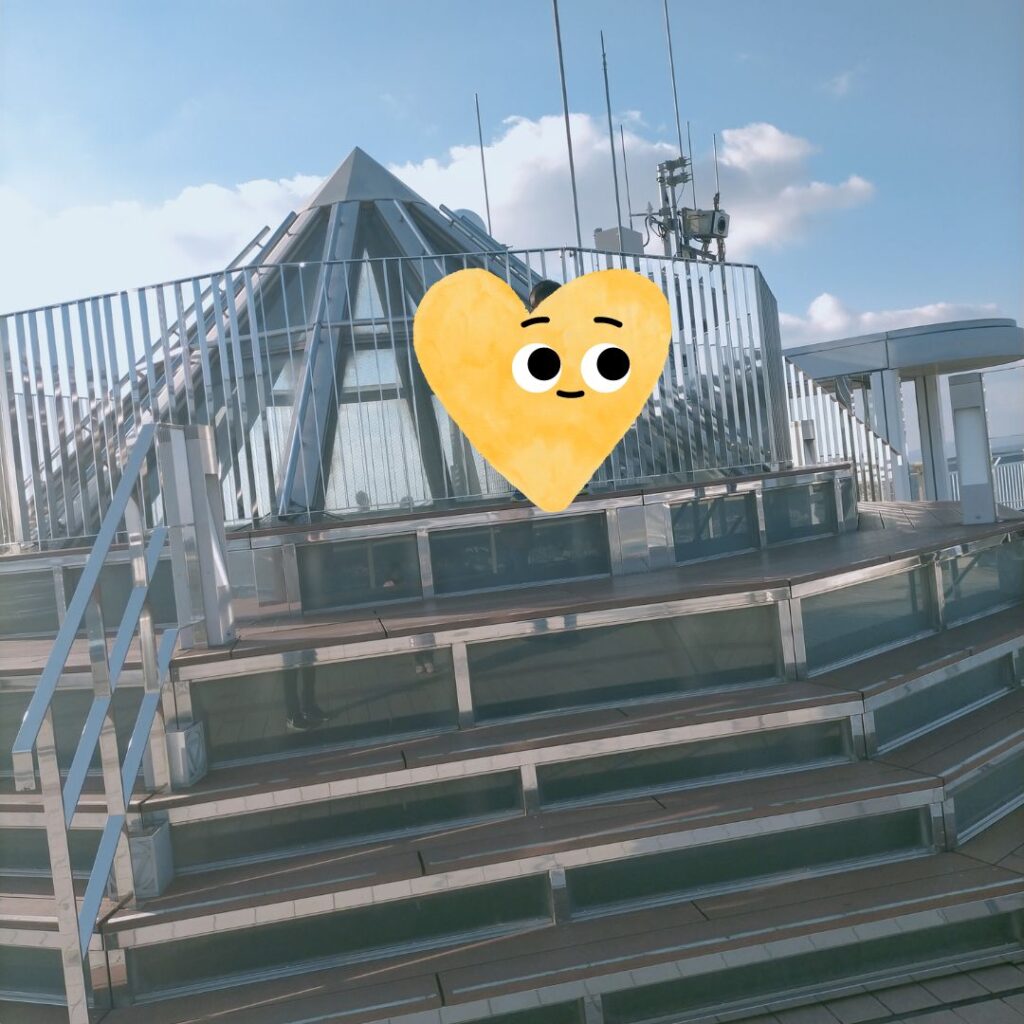 稲佐山展望台ベンチ