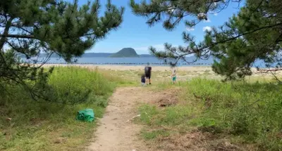 佐賀県唐津虹の松原