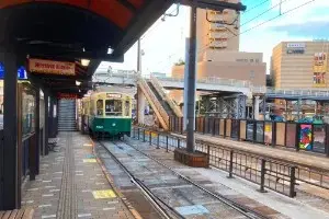 長崎 路面電車 レトロ